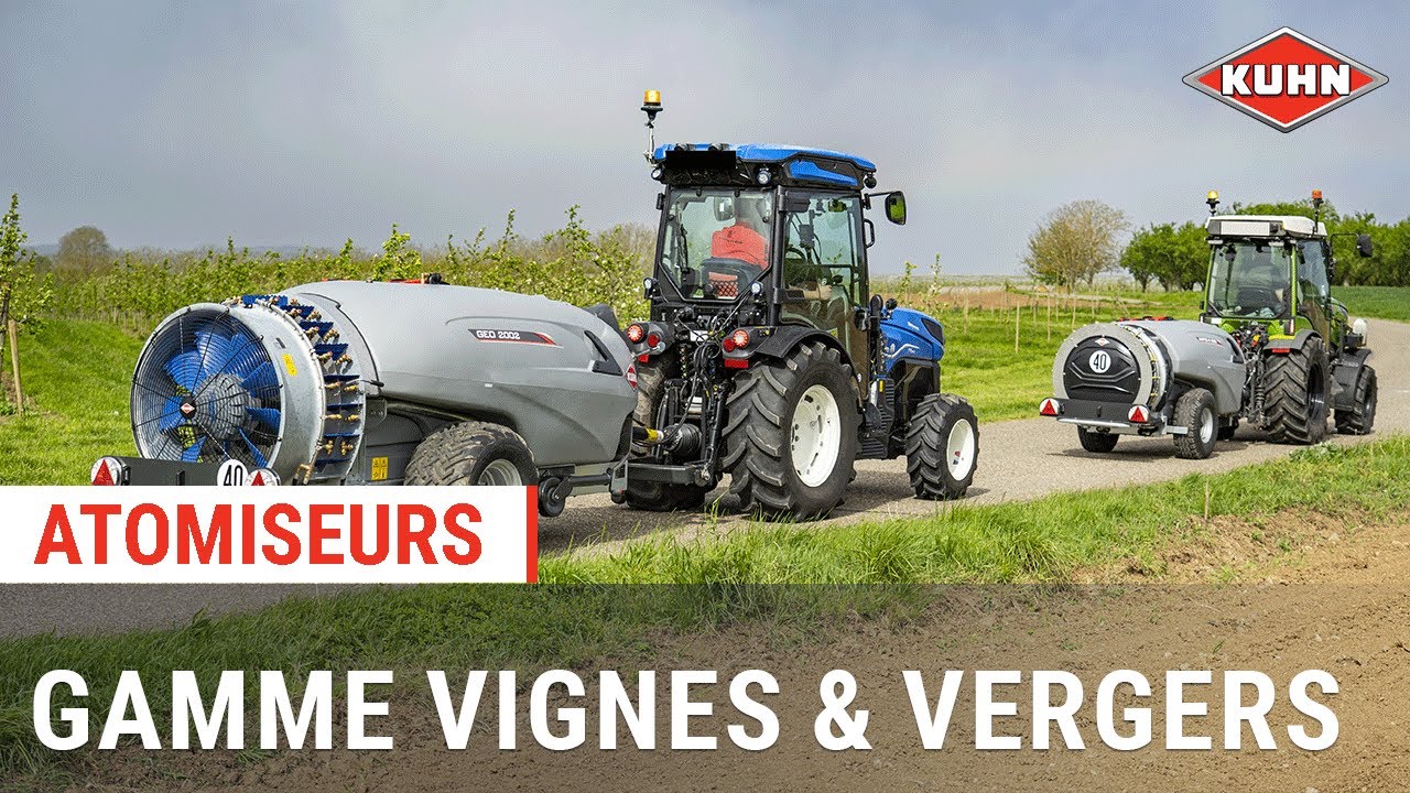 Atomiseurs agricoles gamme Vignes et Vergers | KUHN