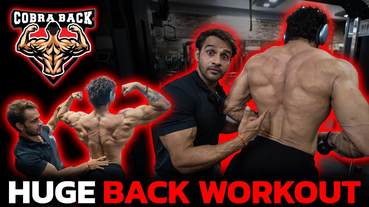 Huge Back Workout | Ripped Workout | Team Tiger