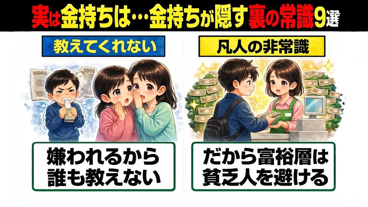 【残酷な真実】一生貧乏から抜け出せない人の非常識な共通点9選。あなたは大丈夫？|資産を守る経済の話