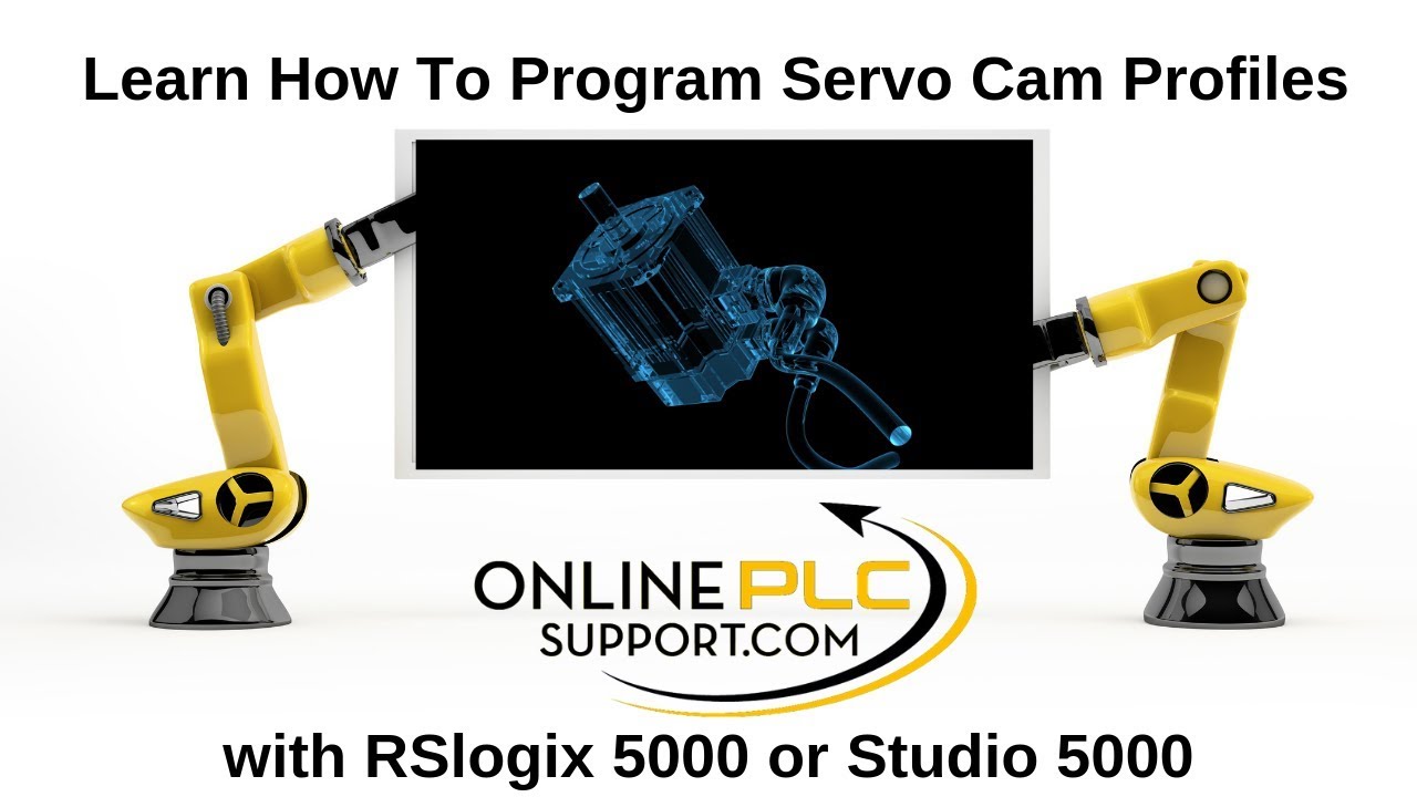 RSLogix 5000 Servo Motion Position Cam Profile Example - 15 minutes