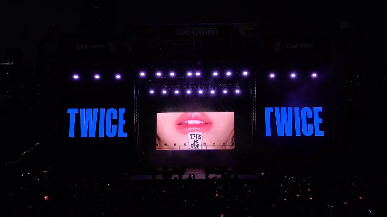 TWICE at Lollapalooza Four Intro