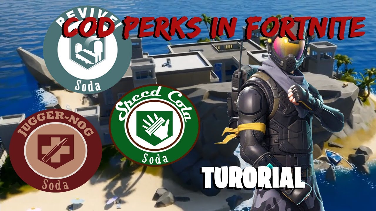 How to make CoD zombies PERKS in FORTINITE CREATIVE