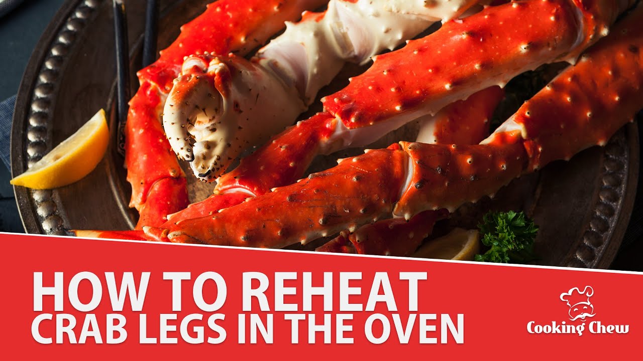 How to reheat crab legs