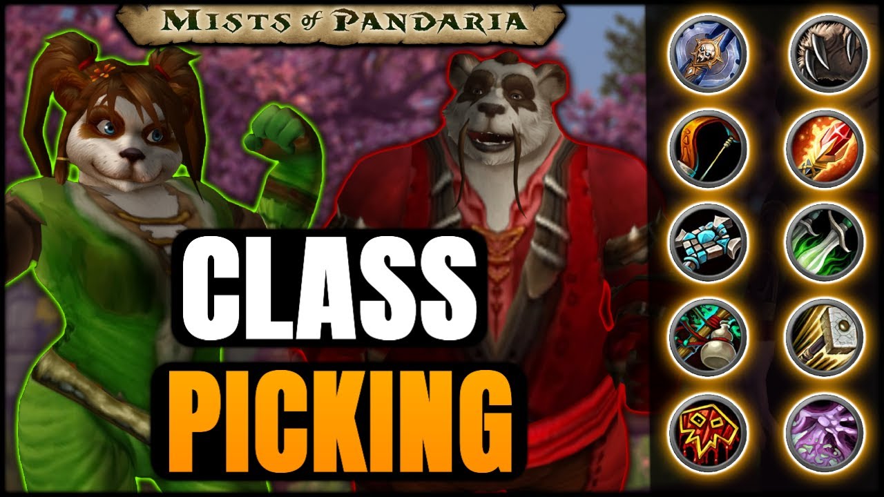 Ultimate Class Picking Guide in Mists of Pandaria Classic
