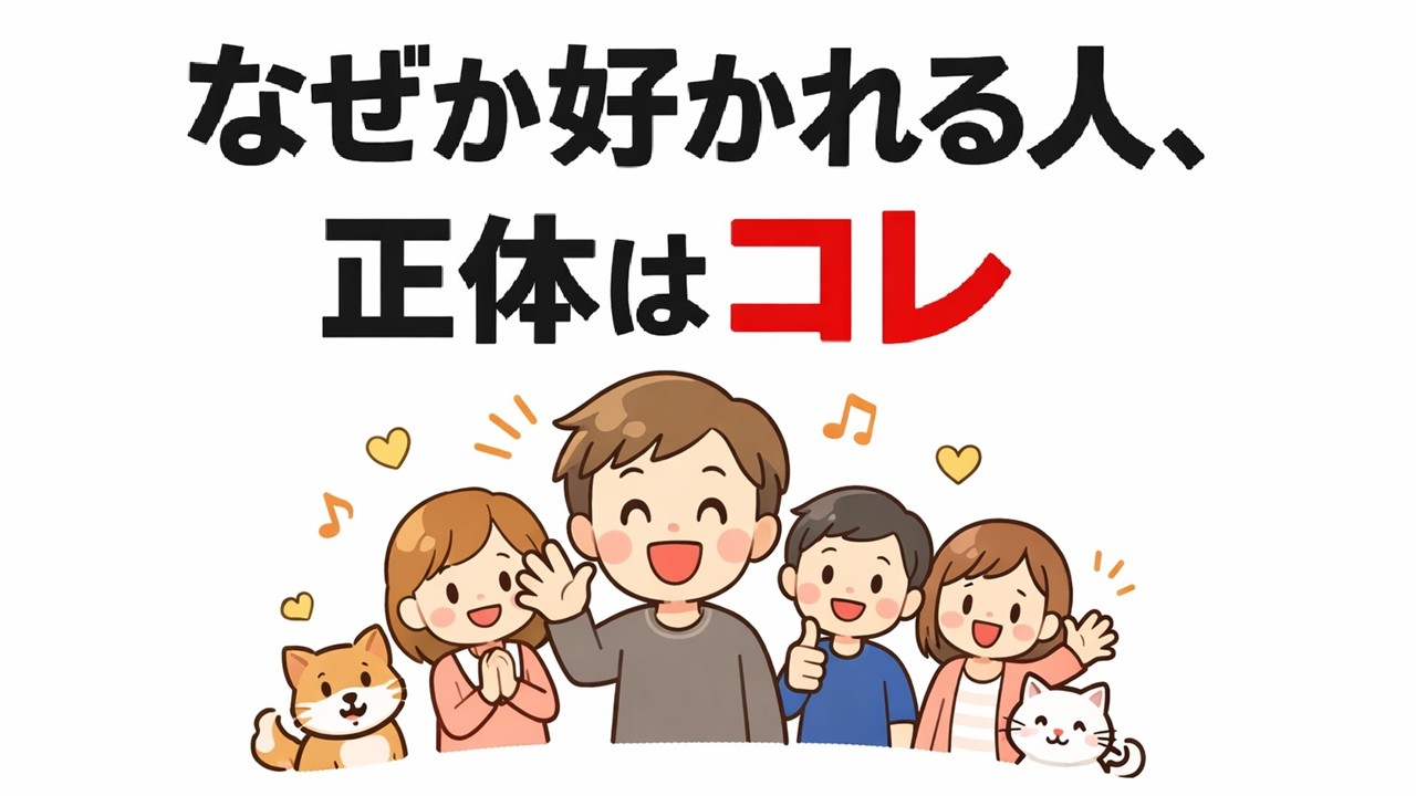 【人間関係】なぜあの人は誰からも好かれるのか？「人格者」の共通点【ゆっくり解説】