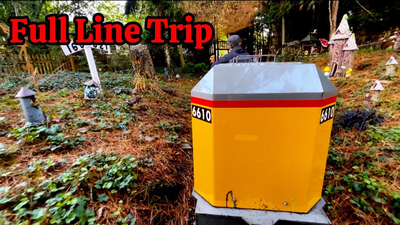 Brookside Miniature Railway || Full Line Trip