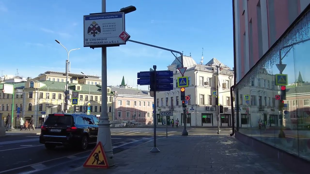 Moscow Walk in the Morning 9AM 🇷🇺 2K 60fps