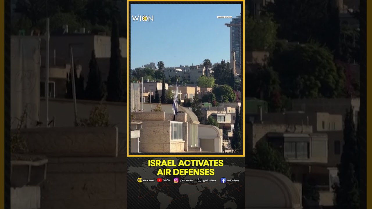 IDF Confirms Missile Launches From Iran Toward Israel | WION Shorts
