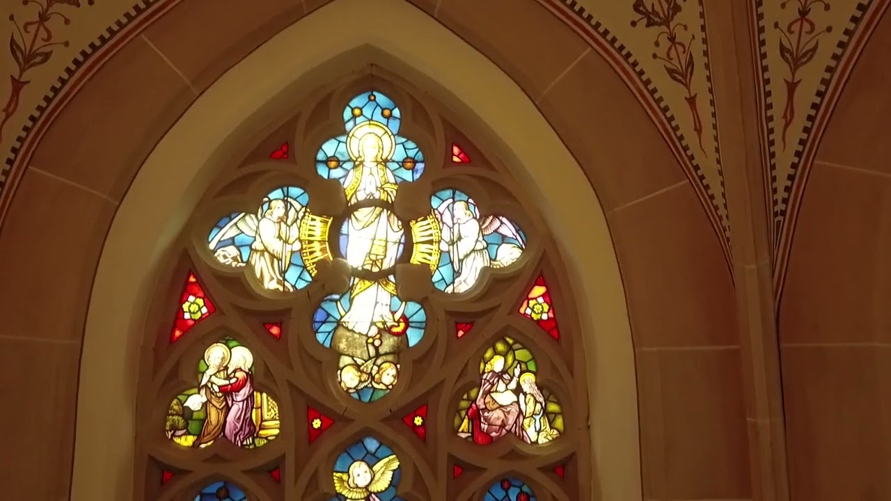 Drohnenflug in der Pfarrkirche St. Ludgerus