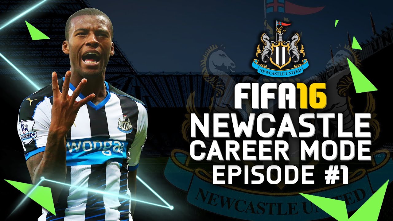 FIFA 16 | Newcastle Career Mode #1 - HOWAY THE LADS!!!