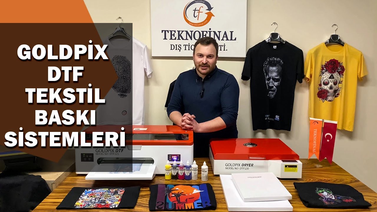 Tekstil Baskıda Son Nokta! Goldpix DTF Tekstil Baskı Sistemleri (detaylı anlatım ve baskı &ouml;rnekleri)