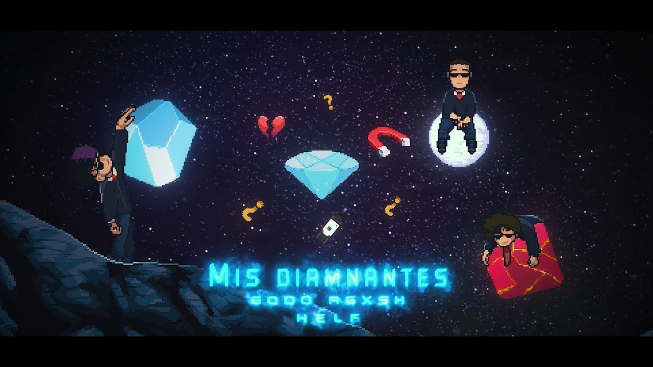 Godo, Agxsh, Helf - MIS DIAMANTES [Visualizer]
