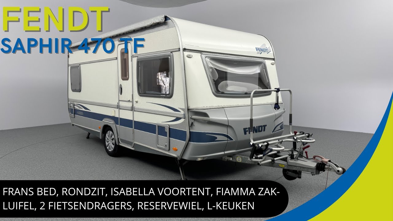 Fendt Saphir 470 TF 2005 | EEN ECHTE KLASSIEKER MET EEN ZEER COMFORTABELE INDELING EN MOOIE OPTIES!