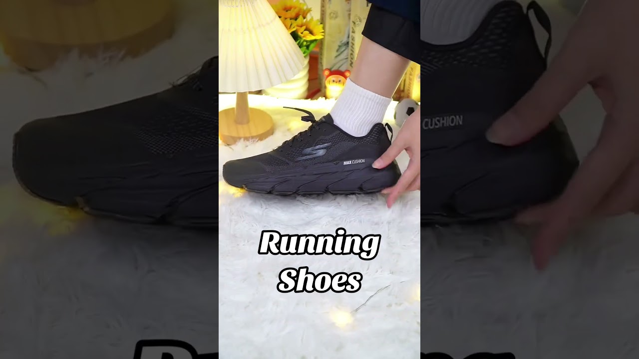 Skechers GORUN MAXCUSHIONING shock-absorbing thick-soled running shoes for men