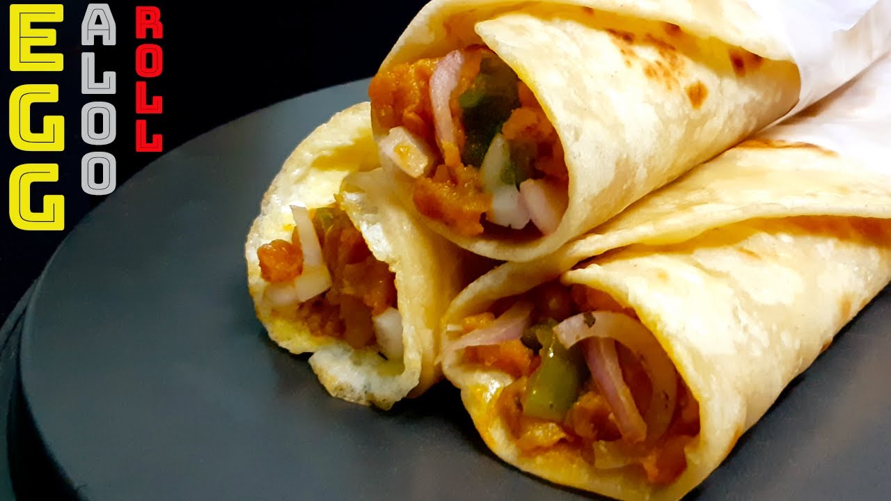 Easy and Tasty আলু ৰোল | Aloo Egg Roll Recipe in Assamese