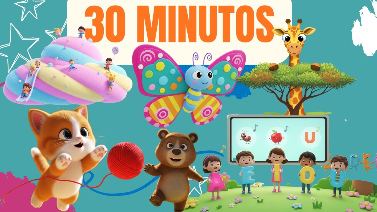 Músicas Infantis | Canções para Crianças | 30 minutos de Músicas Infantis