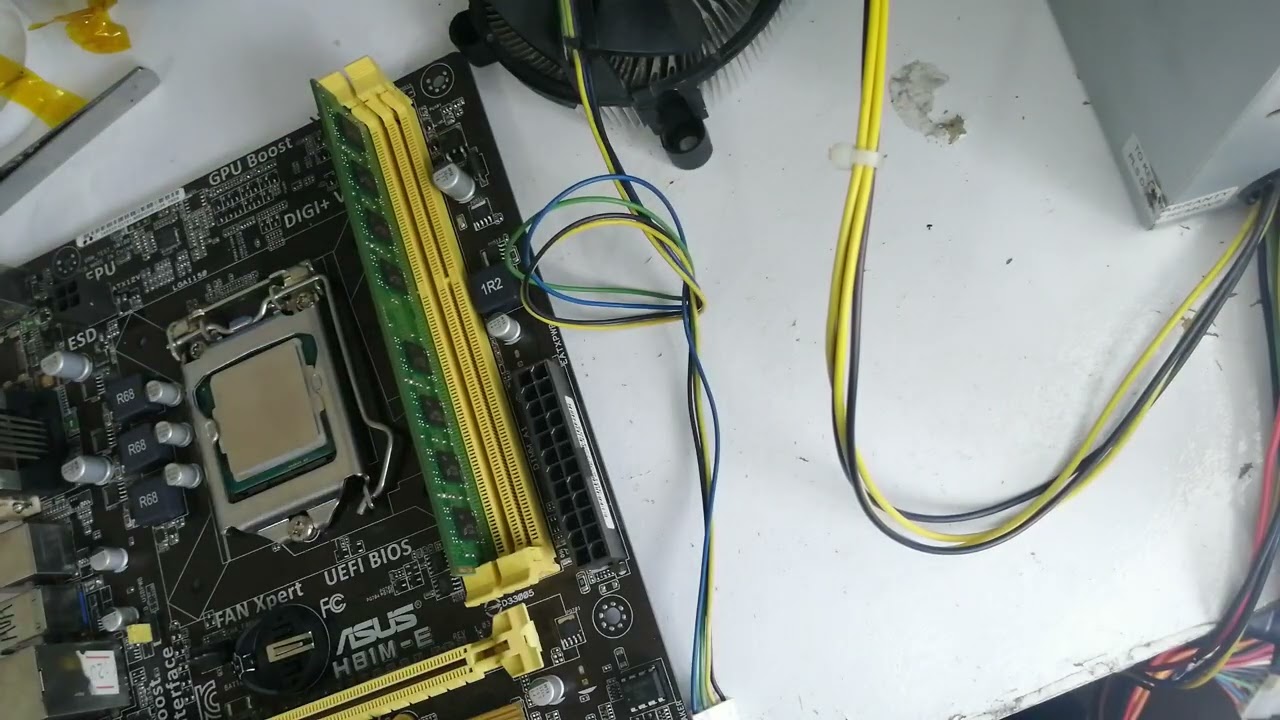 37® H81M-E no enciende. Solucionado. Gracias a todos por el apoyo 🤗🤗🇨🇺