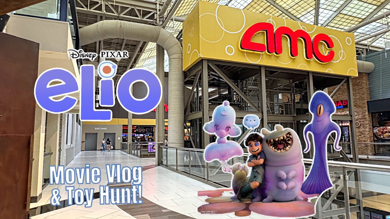 Disney Pixar ELIO Movie Vlog at AMC Theaters & Toy Hunt! 💜🎥🍿