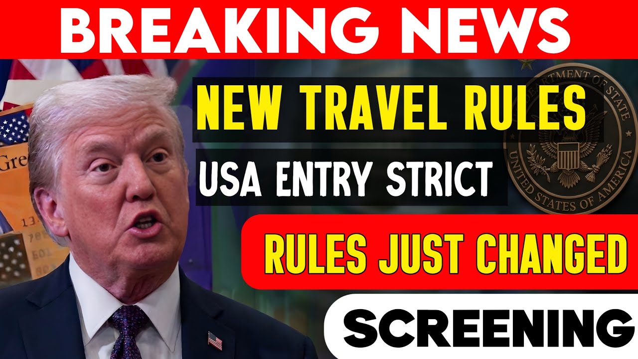 🚨 2026 U.S. Travel Restrictions EXPLAINED: New Social Media Screening Rules You MUST Know!