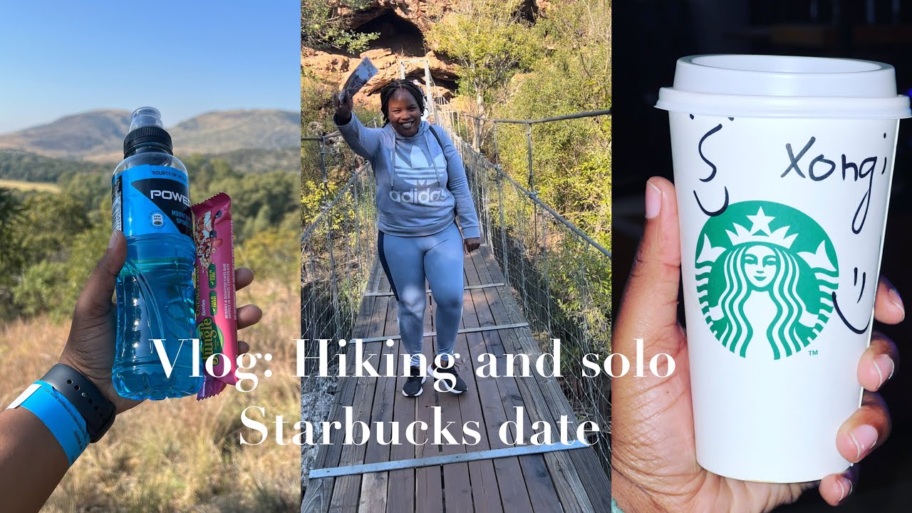Vlog:Hiking at Hennops || Soulful Solo Starbucks Date|| South African YouTuber