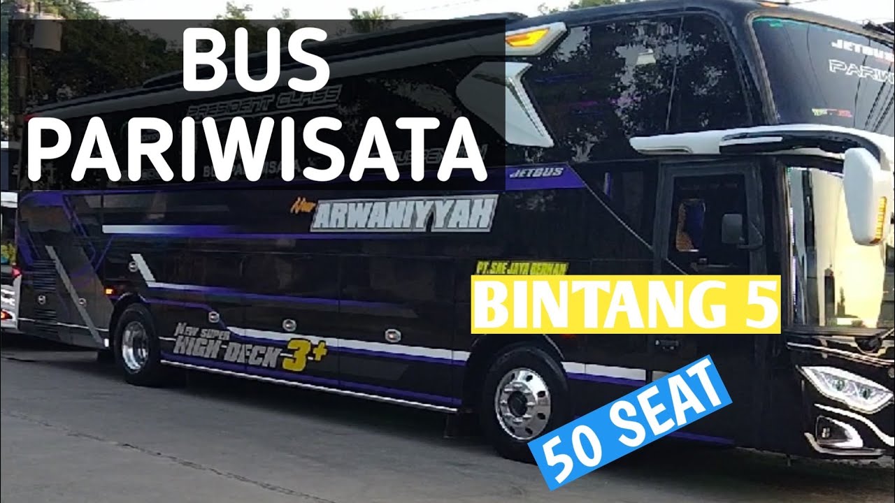 REVIEW BUS PARIWISATA 50 SEAT UNTUK RENTAL PERJALANAN