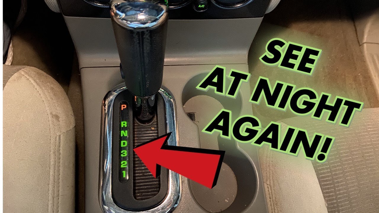 How To Replace Gear Shift Indicator Light 06-11 Ford Explorer