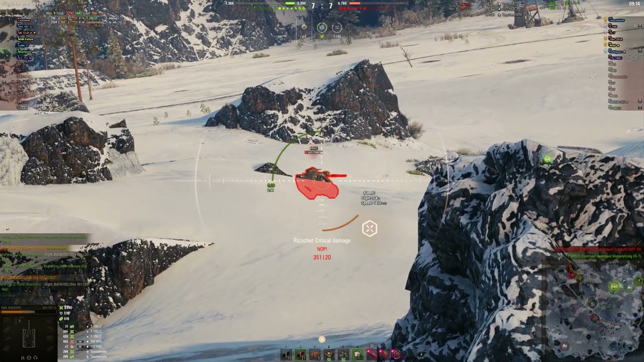 WoT  Ambush4 2/2 for BlackRock with Strv. 107-12.