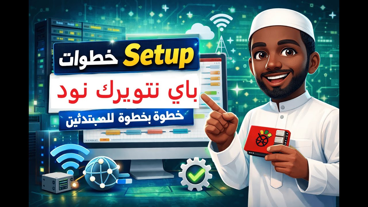 الجزء الاول كيفية إعداد نود باي نتويرك Pi Network Node Setup