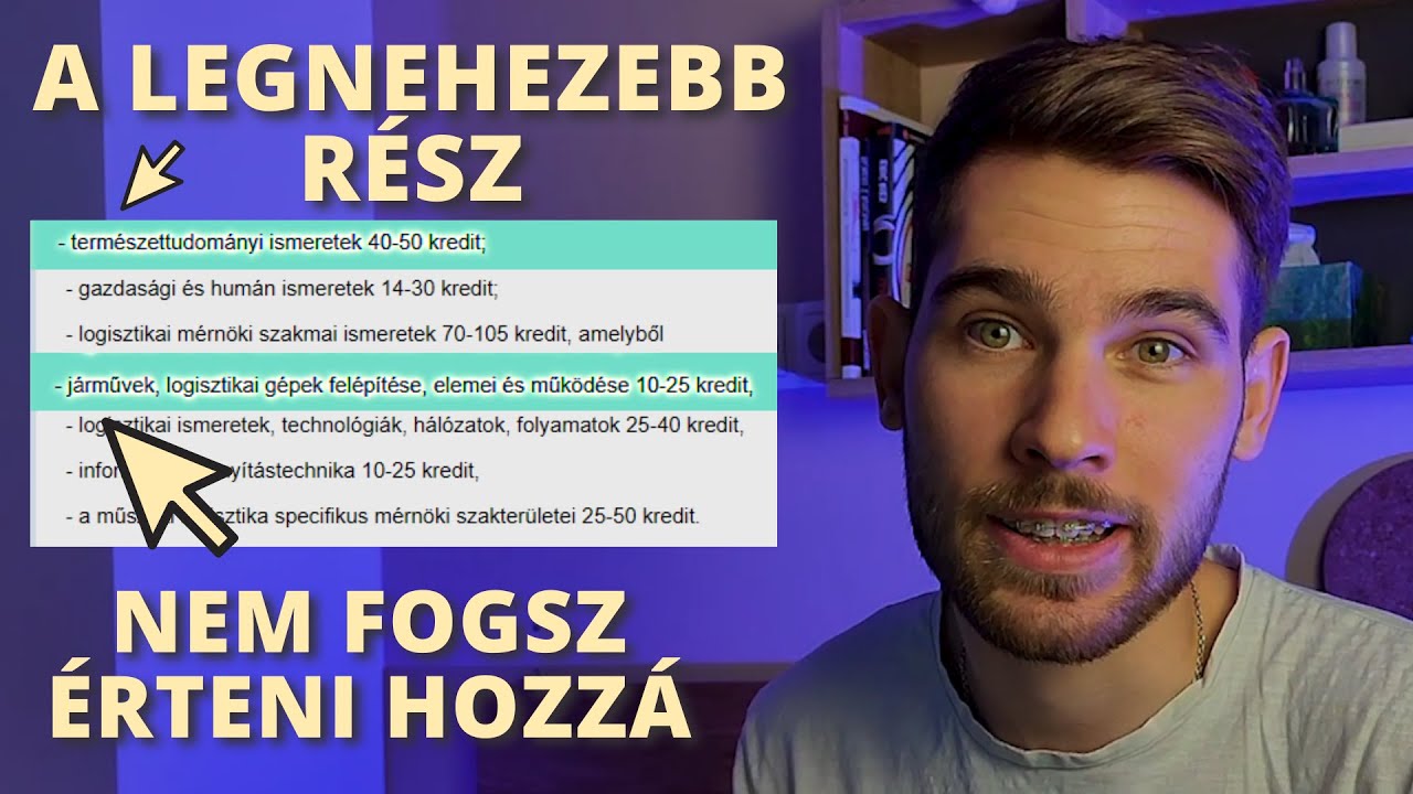 Továbbtanulás Tanácsadó VS Felvi Szakleírás | Logisztikai mérnök I. Rész
