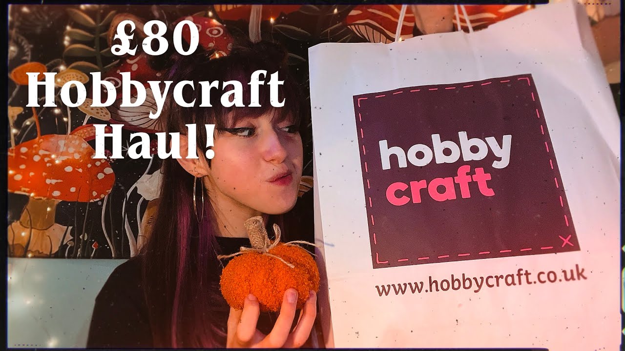 HUGE Autumn & Hobbycraft Haul!🍁🎃🎨