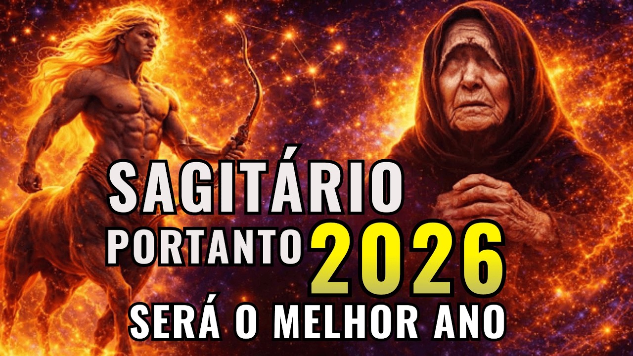 Sagitário ♐ 2026 — Este será o melhor ano da sua vida, segundo Baba Vanga!