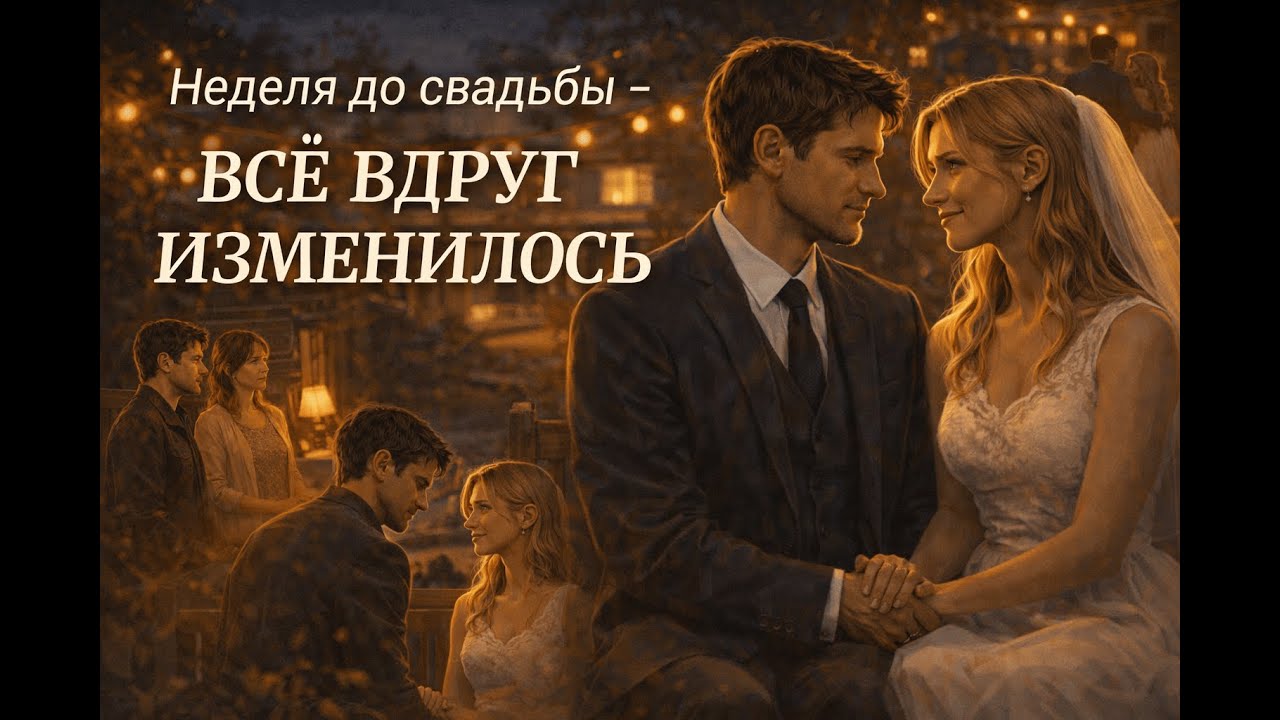Когда до свадьбы осталась неделя
