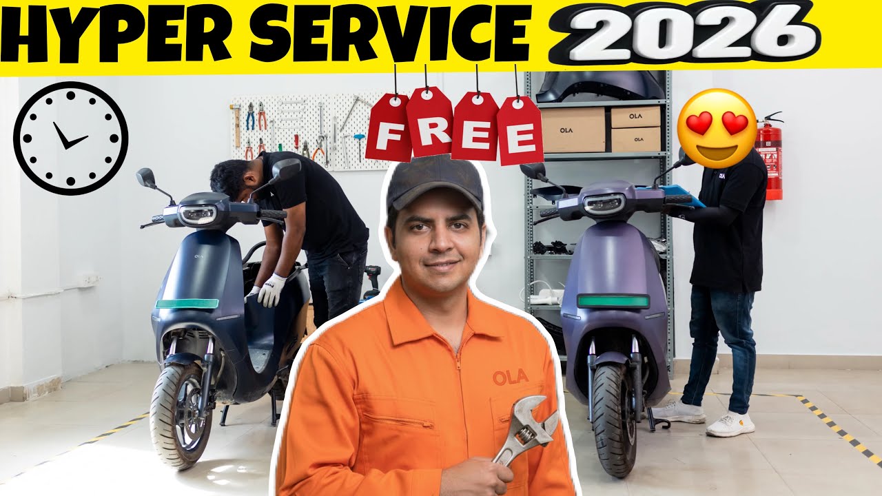 2026 OLA HYPER- SERVICE 2.0 🔥 Service in Same Day | ola s1 pro plus #hyperservice 