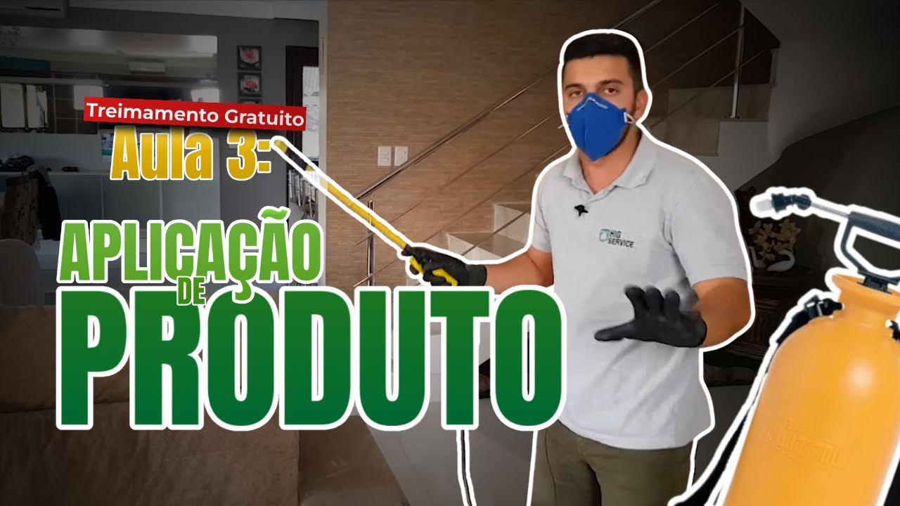 Higienização de Sofá Profissional - Aplicação dos Produtos - AULA 3