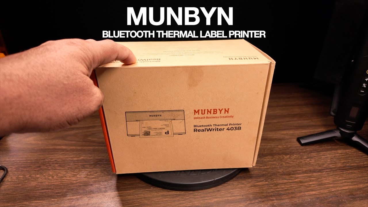 MUNBYN Bluetooth Thermal Label Printer RW403B