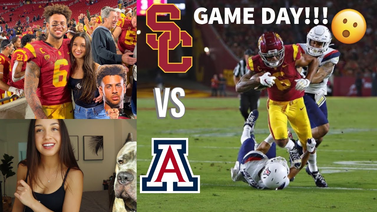 GAME DAY VLOG... USC vs Arizona (HOMECOMING)