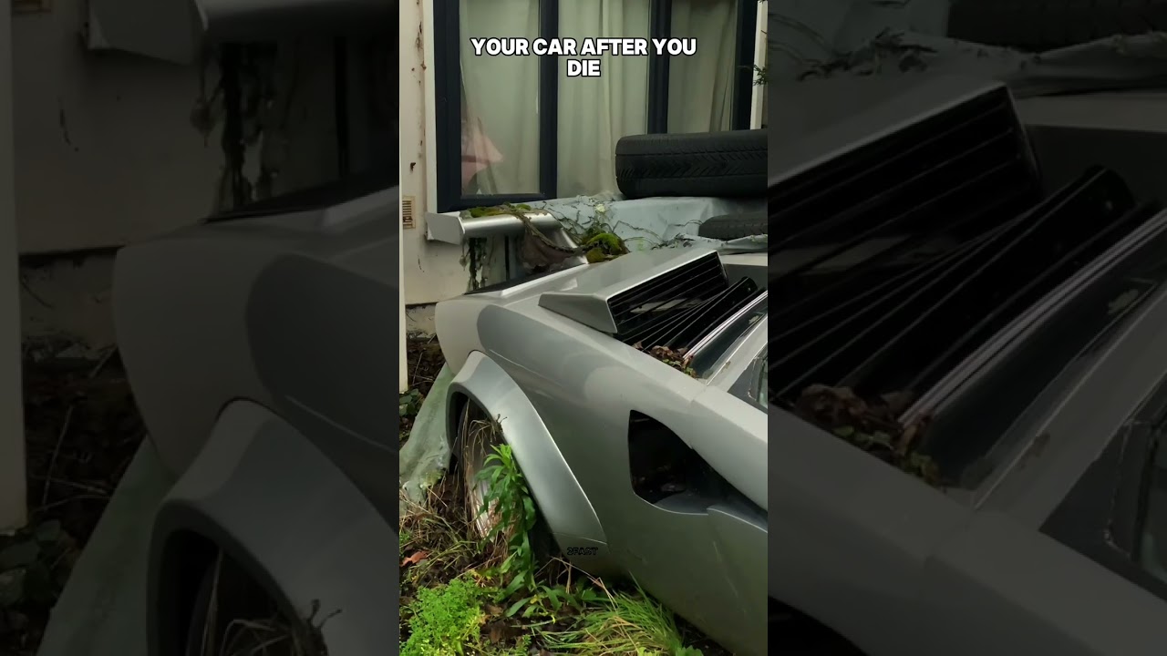 Only car guys feel this pain.. 💔 #cars #sad #bmw #lamborghini #abandoned