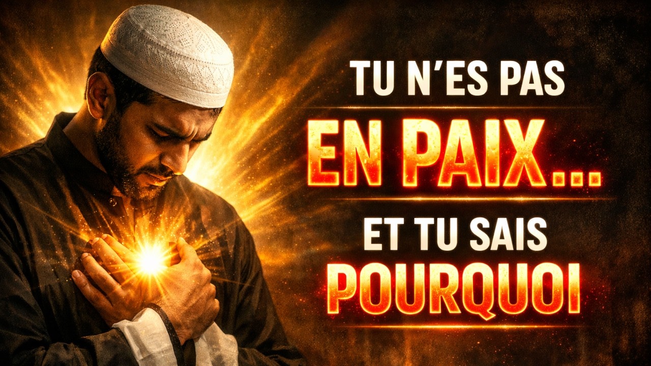 Le coeur trouve la sérénité quand il s appuie sur allah