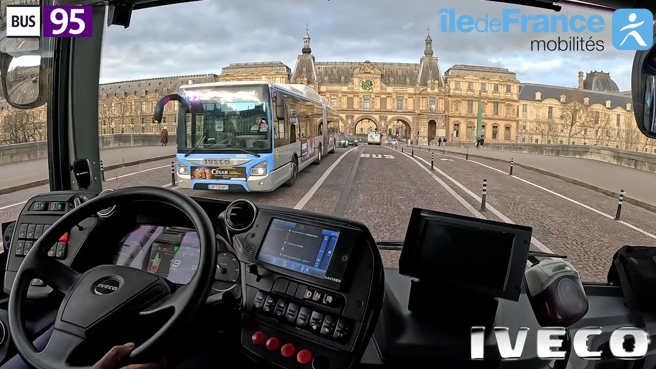 Paris Comme Vous Ne l'Avez Jamais Vu : Caméra Embarquée à Bord d’un Bus !