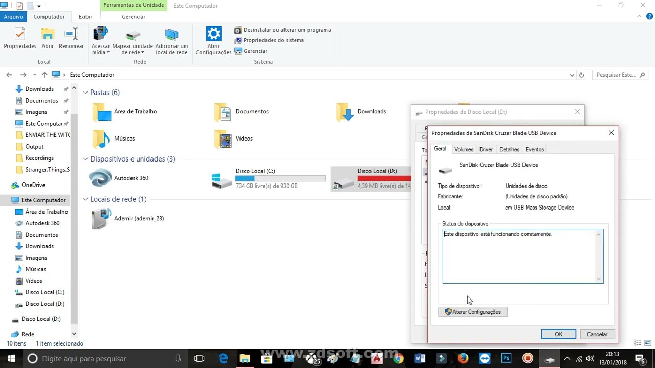 Como formatar o PEN-DRIVE que est&aacute; protegido contra grava&ccedil;&atilde;o [ m&eacute;todo f&aacute;cil e pr&aacute;tico]