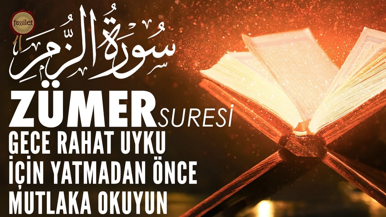 Zümer Suresi | Huzurlu Uyku İçin Yatmadan Önce Oku | Ali Turan