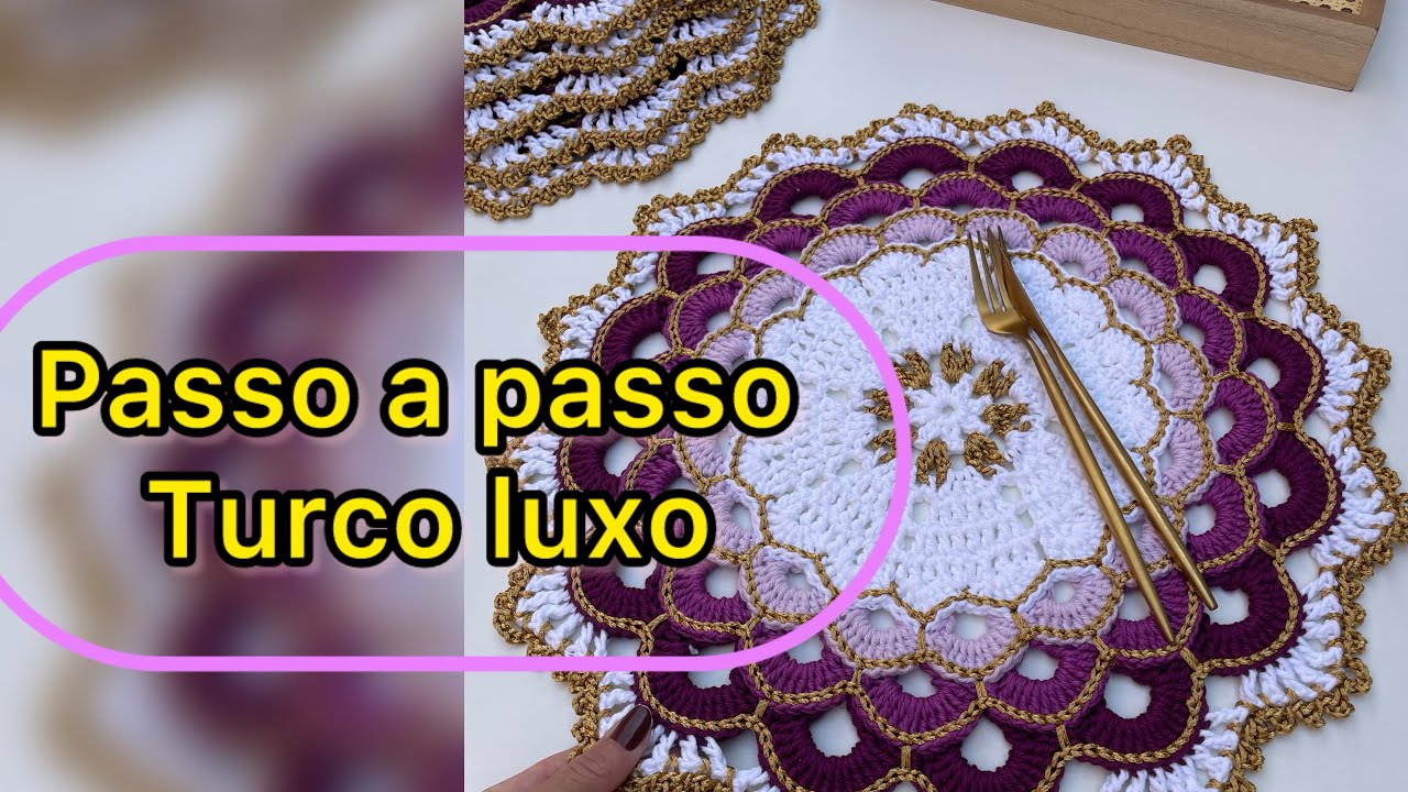 SOUPLAST turco luxo #souplast #croche