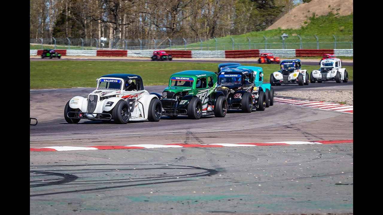 Legends cup Sweden Vår racet 2023 Mantorp A-Final Race 1