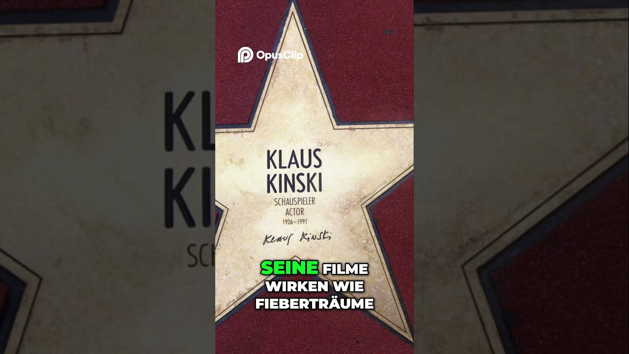 Klaus Kinski: Genie oder Wahnsinniger? Die verst&ouml;rende Wahrheit hinter der Filmlegende #KlausKinski