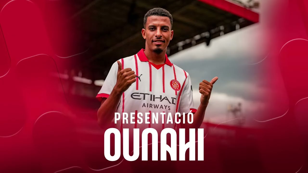 Roda de Premsa de presentació de AZZEDINE OUNAHI