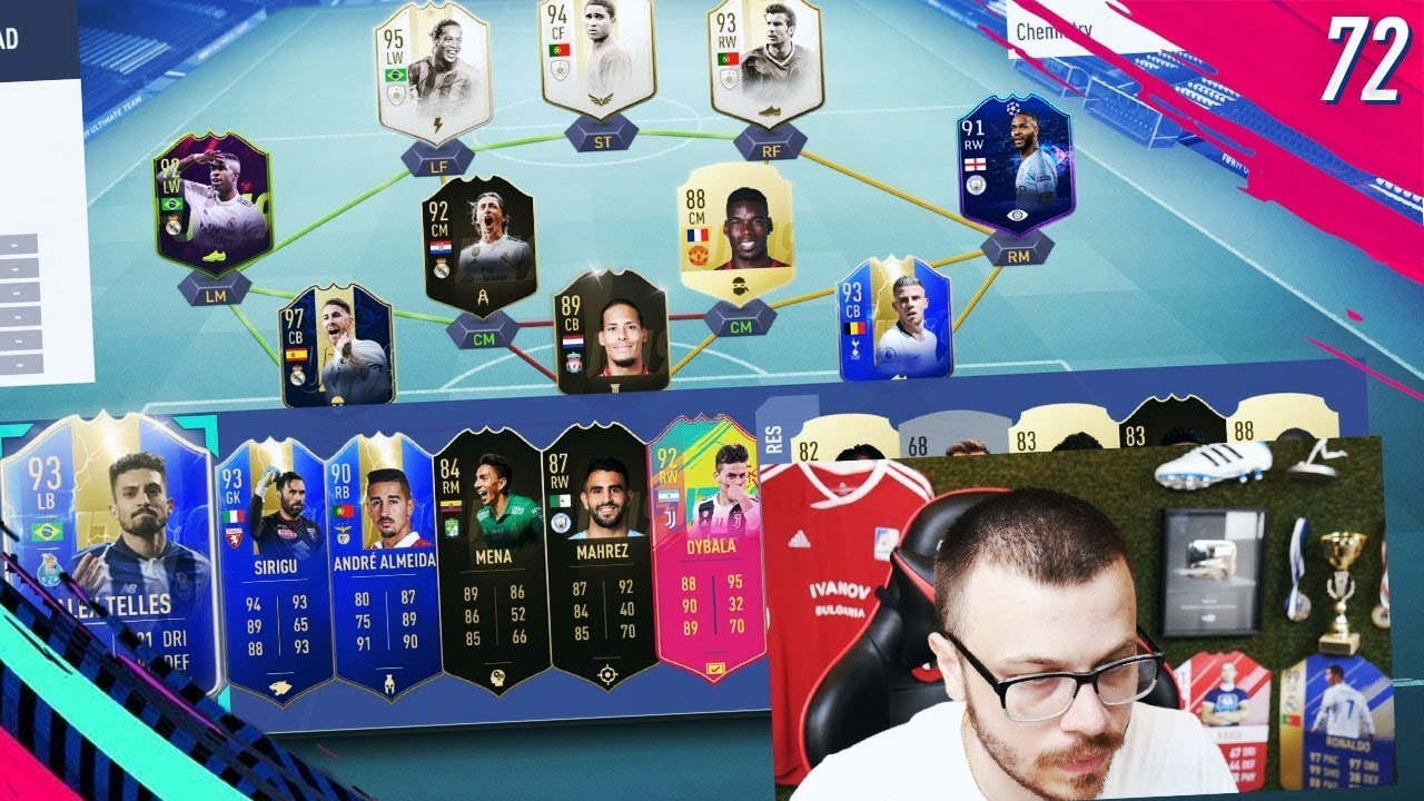 FIFA 19 ДРАФТ с 4 ИКОНИ и TOTS КАРТИ! ДРАМАТИЧЕН ФИНАЛ! ПРОСТО RAGE QUITNAH!