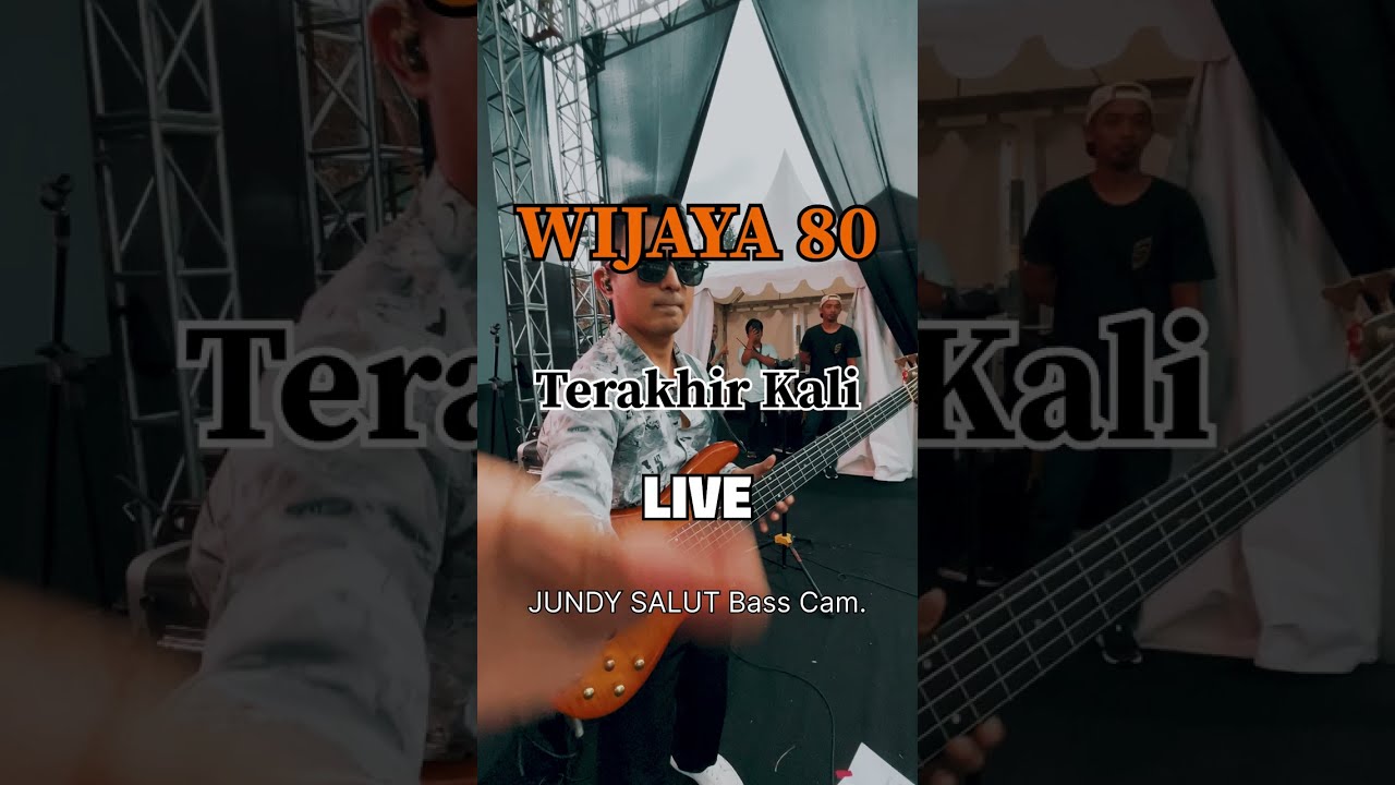 WIJAYA 80 - Terakhir Kali Live at SMANSA Bandung, Jundy Salut Bass Cam