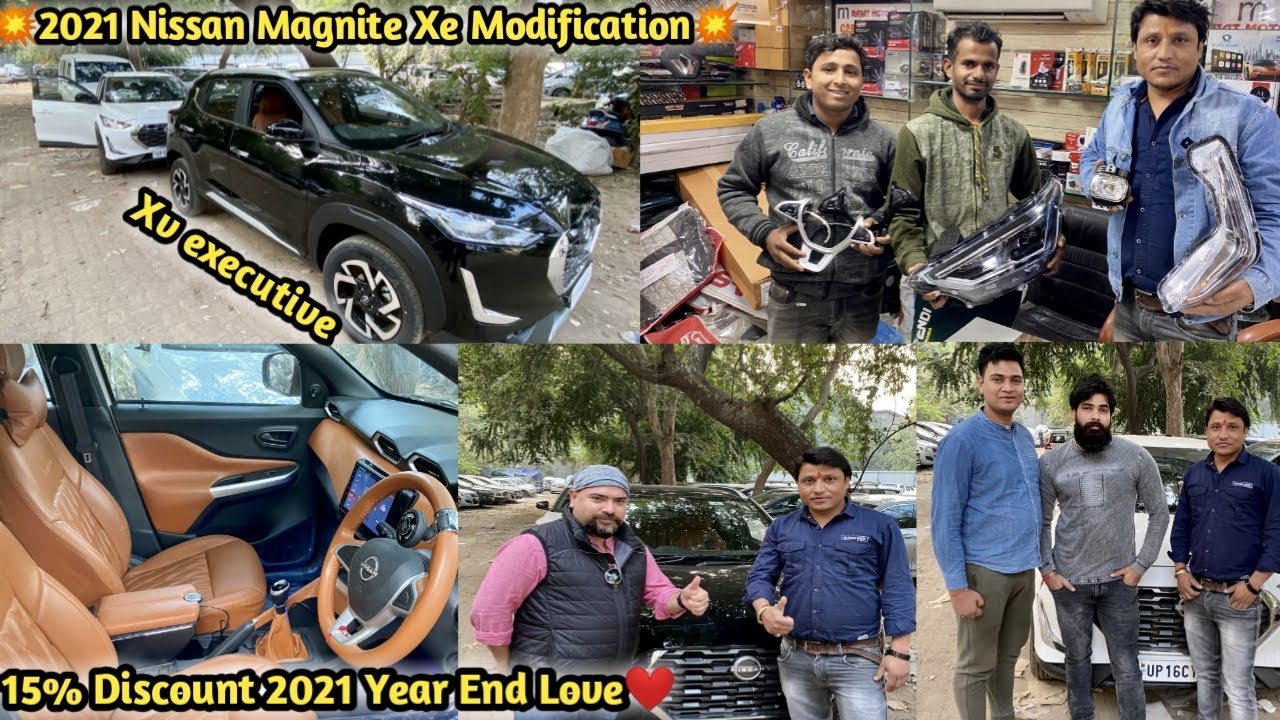 💥 Nissan Magnite Xe Modification🔥Magnite Xv Executive🔥Magnite Modification🔥nissan magnite🔥king