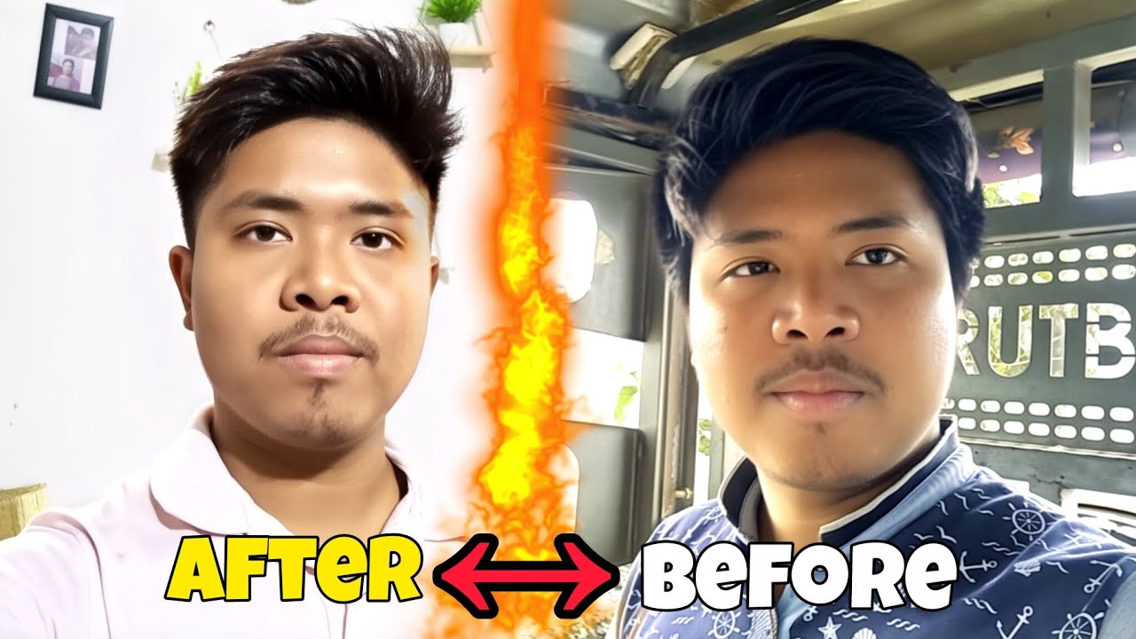 Before & After My Look 😉