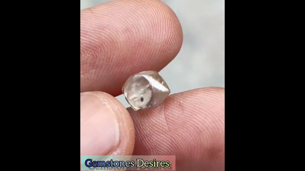 Natural Gem Quality VVS1 Grade Diamond💎💎💎 8.75 Ct@By Gemstones Desires Please (Subscribe My)Channel.